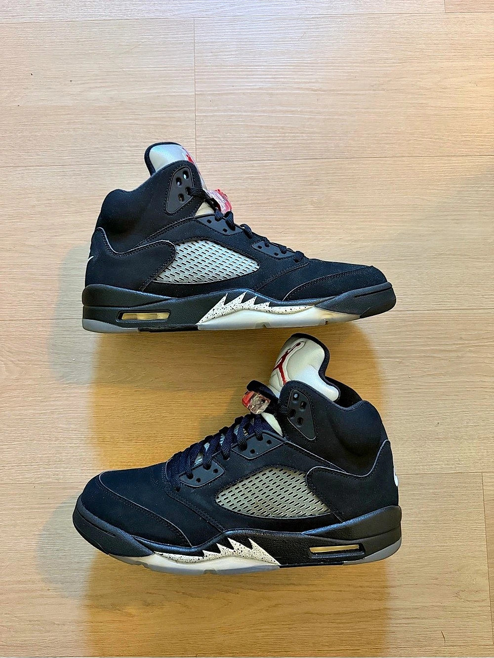 Nike Air Jordan 5 ‘Black Metallic’ Sneakers US 12